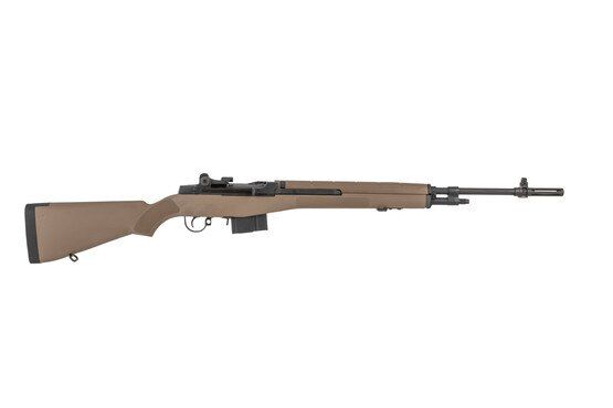 Springfield Armory M1A standard 308 rifle features a flat dark earth stock